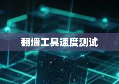 翻墙工具速度测试 翻墙工具速度测试