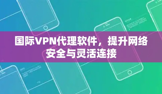 国际VPN代理软件,提升网络安全与灵活连接 国际VPN代理软件,提升网络安全与灵活连接