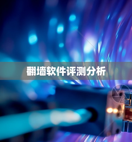 翻墙软件评测分析
